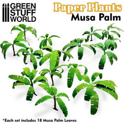 Green Stuff World 10374 - Musa Paper Plant laser cut