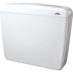 Καζανάκι Πλαστικό Πλάτης Επίτοιχο Kariba Super Eco 334316
