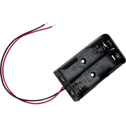 2 x AA battery holder (without DC connector)