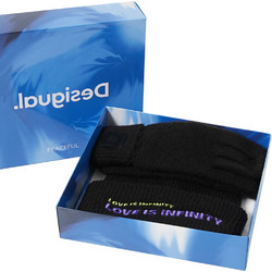 DESIGUAL GIFT BOX ΣΚΟΥΦΟΥ-ΓΑΝΤΙΩΝ ΓΥΝΑΙΚΕΙΟ 21WAOA40-2000 (2000/BLACK)