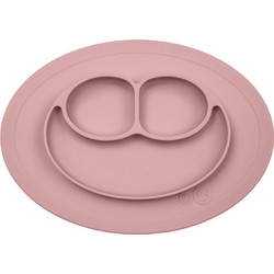 Ezpz Δίσκος & Πιάτο Happy Mini Mat In Blush