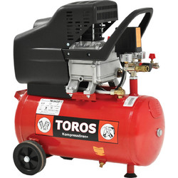 Toros TM 24/2.5 Κομπρεσέρ Αέρος Μονοφασικό 24lt 2.5hp