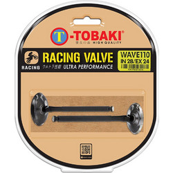 Βαλβίδες σετ Racing Honda Wave 110 28mm-24mm TOBAKI