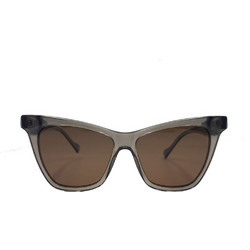 No Logo 30265 A4500 Γυναικεία Γυαλιά Ηλίου Cat Eye Κοκάλινα Γκρι με Καφέ Polarized Φακό