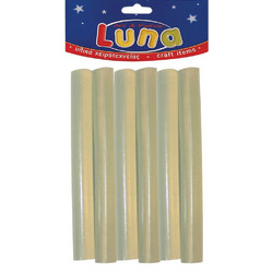 Luna Ράβδοι Σιλικόνης Διαφανείς 6τεμ 10εκ. x O11χιλ. (620193)