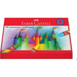 Λαδοπαστέλ Faber Castell 12 Χρωμάτων
