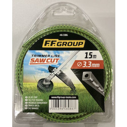 F.F. Group Saw Cut Μεσινέζα Πριονωτή 3.3mm x 15m