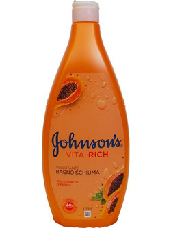 Johnson's Vita-Rich Papaya Shower Gel 750ml