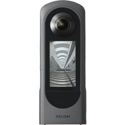 Ricoh Theta X 360 Action Camera 5.7K 360° με Οθόνη 2.5" Μαύρη