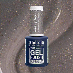 Andreia Gel Polish ED1 Glitter Ημιμόνιμο Βερνίκι Νυχιών 10.5ml