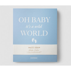 Άλμπουμ Φωτογραφιών Printworks Baby It's A Wild World Blue 21x28cm PW00520