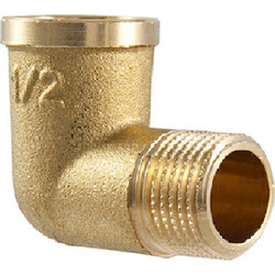 Γωνία ορειχάλκινη Θηλ.Αρσ. 1/2" TDM BRASS