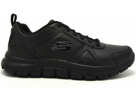 Skechers Track High Overtime Ανδρικά Αθλητικά Παπούτσια Trail Running Μαύρα 999894-BBK