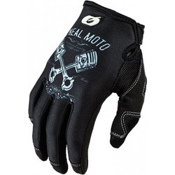 Oneal Mayhem Pistons II MX Black / White