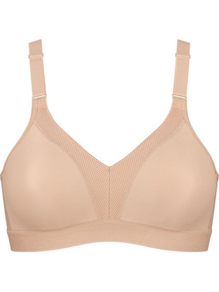 Triumph Triaction Wellness Σουτιέν Minimizer χωρίς Μπανέλα Μπεζ 10184765-00EP