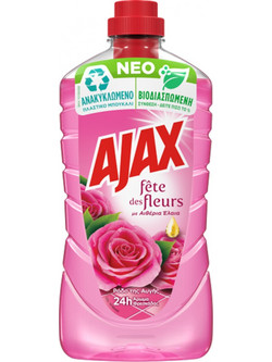 Ajax Fete des Fleurs Καθαριστικό Πατώματος Ρόδο της Αυγής 1lt