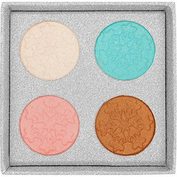 W7 Frosted Festive Icy Shimmers Παλέτα Σκιών