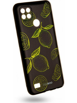 EGOBOO Mat Θήκη Realme C21 Lemons Fluo (RC21DTPULEMF)