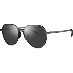 Bolon BL1005 B11 Γυναικεία Γυαλιά Ηλίου Aviator Μεταλλικά Μαύρα με Μαύρο Polarized Φακό