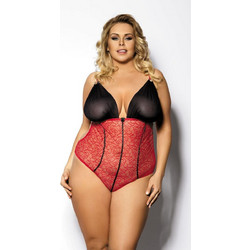 FOSCO black-red body Plus Size