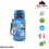 AlpinPro AlpinTec Kids Pirates Παιδικό Μπουκάλι Πλαστικό BPA Free με Καλαμάκι Μπλε 350ml