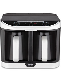 Fakir Kaave Dual Pro Μηχανή Ελληνικού Καφέ 735W Μαύρη Λευκή
