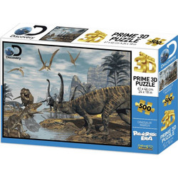 Puzzle Prime 3D Discovery Dinosaur Marsh 100 Κομμάτια