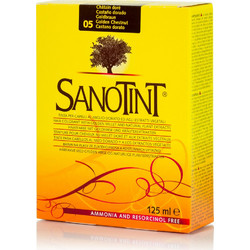 Sanotint Classic 05 Καστανό Χρυσαφί Φυτική Ημιμόνιμη Βαφή Μαλλιών Χωρίς Αμμωνία 125ml
