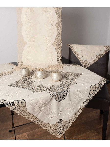 Σετ (σετ 4 τεμαχίων 90cm x 90cm 40cm x 110cm 2x40cm x 40cm ) 837 SilkFashion