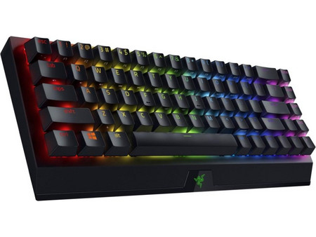 Razer Blackwidow V3 Mini Ασύρματο Μηχανικό Gaming Πληκτρολόγιο 65% με Razer Yellow Διακόπτες RGB