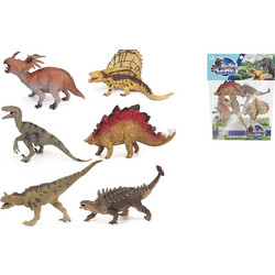 Blue Toys Playset Ζώα Δεινόσαυροι 6τμχ