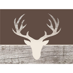 Contento Matteo Placemat Σουπλά Βινυλίου 40x30 - Brown Deer