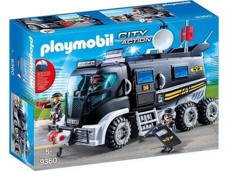 Playmobil City Action Swat Φορτηγό με Φως & Ήχο για 5+ Ετών 9360