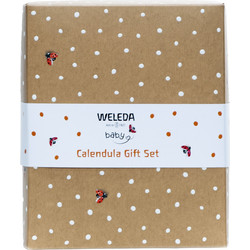 Weleda Baby Calendula Gift Set Κρέμα Αλλαγής 75ml + Κρέμα Αλλαγής Πάνας Travel Size 10ml + Σαμπουάν Αφρόλουτρο 200ml + Σαμπουάν Αφρόλουτρο Travel Size 20ml + Μασητικό