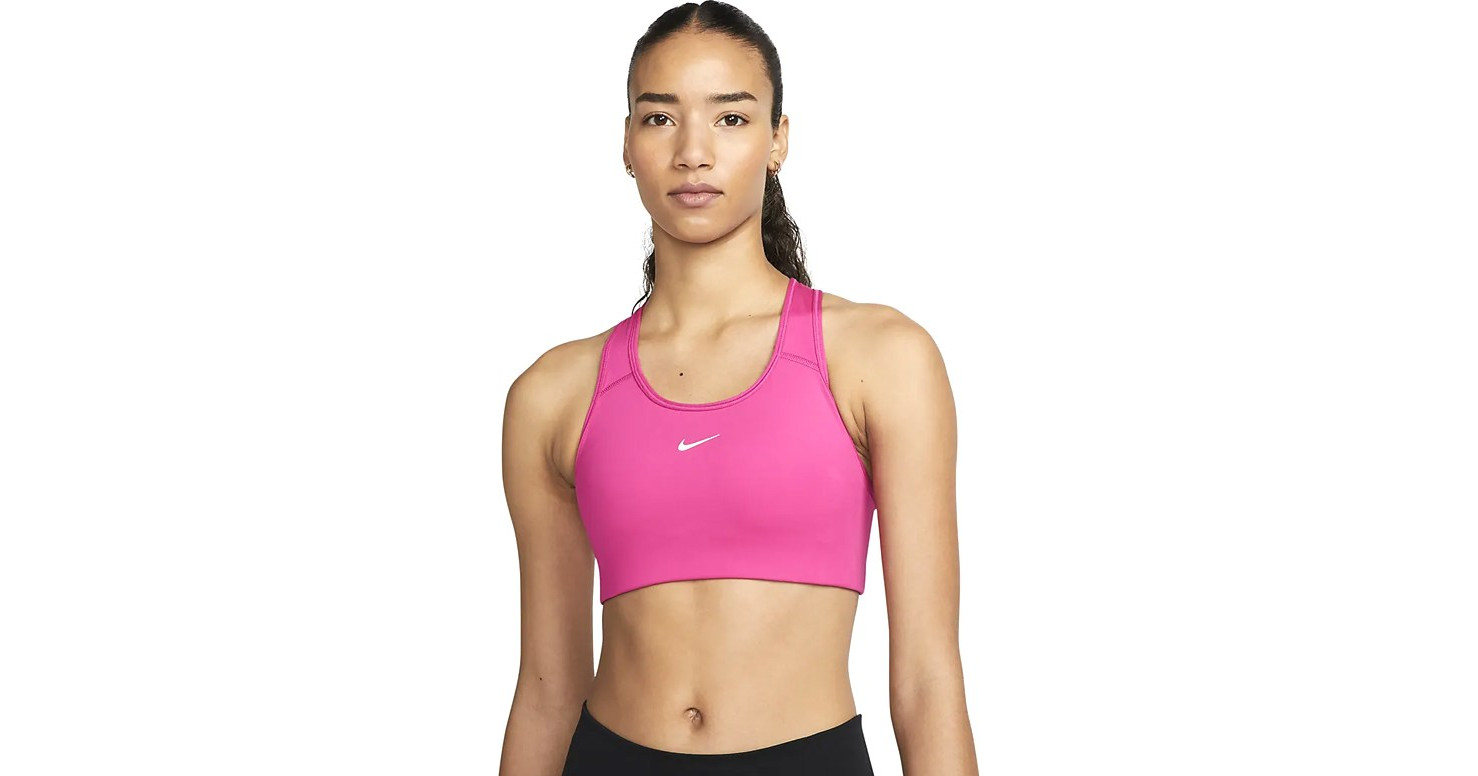 nike swoosh bra