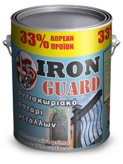Superlux Iron Guard Αντισκωριακό Αστάρι Μαύρο 0.5lt