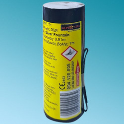 3m/30sec Συντριβάνι ασημί 30S3MS πυροτέχνημα ΚΑΤ. T1