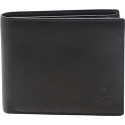Πορτοφόλι δερμάτινο ανδρικό μαύρο Dakar Dakota Spray Leather Wallet DKB1013 Black