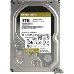Western Digital Gold 4TB HDD Σκληρός Δίσκος 3.5" Sata 3 7200rpm