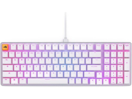 Glorious PC Gaming Race GMMK 2 Μηχανικό Gaming Πληκτρολόγιο TenKeyLess με Glorious Fox Διακόπτες RGB White