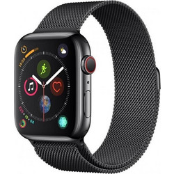 Devia Elegant Milanese Λουράκι Μεταλλικό Black (Apple Watch 38 / 40 / 41mm)
