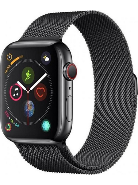 Devia Elegant Milanese Λουράκι Μεταλλικό Black (Apple Watch 38 / 40 / 41mm)