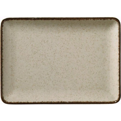 Πιατέλα Πορσελάνης MOOD P02 Ορθογώνια Kutahya Μπεζ 30x22cm