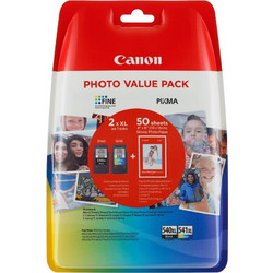 Canon PG-540XL & CL-541XL Photo Value Pack 2 Μελανιών Εκτυπωτή Inkjet