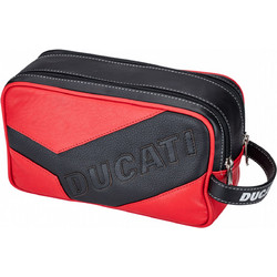 Ducati Tagliato Ανδρικό Νεσεσέρ Ταξιδίου με Θήκες 23x10x110cm Κόκκινο
