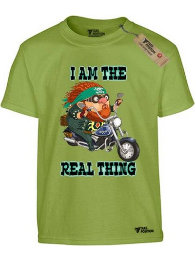 Takeposition The Real Thing Παιδικό T-Shirt Κοντομάνικο Lime 806-9012