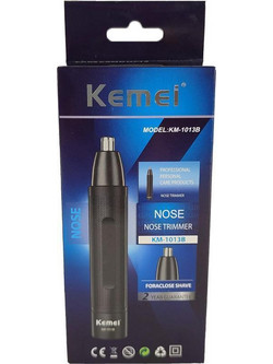 Kemei Trimmer Μηχανή Ανδρική Επαναφορτιζόμενη Μύτης Φρυδιών & Αυτιών KM-1013B