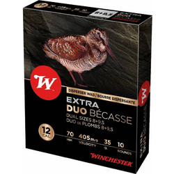 Winchester Extra Duo Becasse Φυσίγγια Διασποράς 12Cal 70mm 35gr 10τμχ