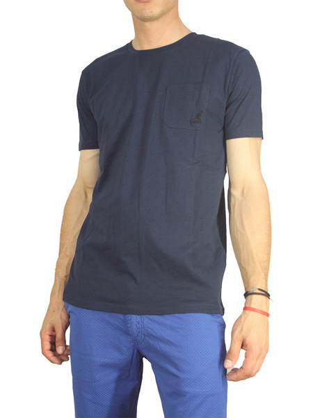Kangol ανδρικό t-shirt Stott midnight blue 707697-bl