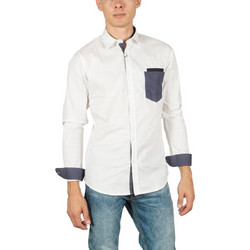 Ryujee Henzo slim fit πουκάμισο λευκό ry-henzo